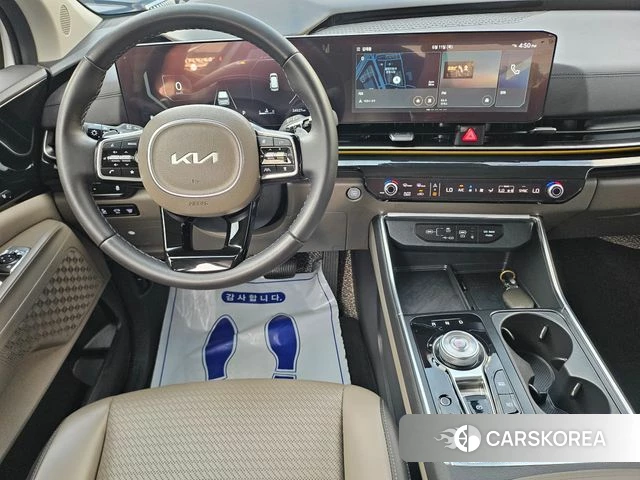 Kia The New Carnival 4th Generation 2024 Белый из Кореи, фото 2