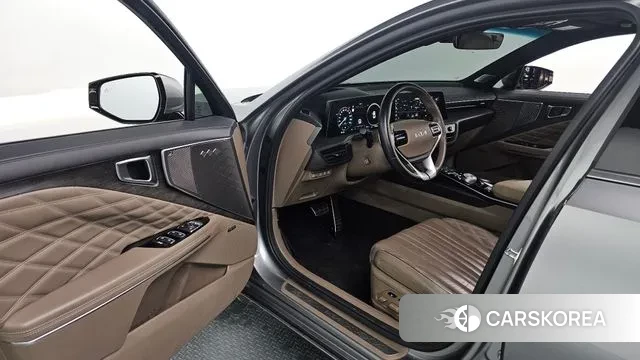 Kia K8 Hybrid 2021 Серебристо-серый из Кореи, фото 2
