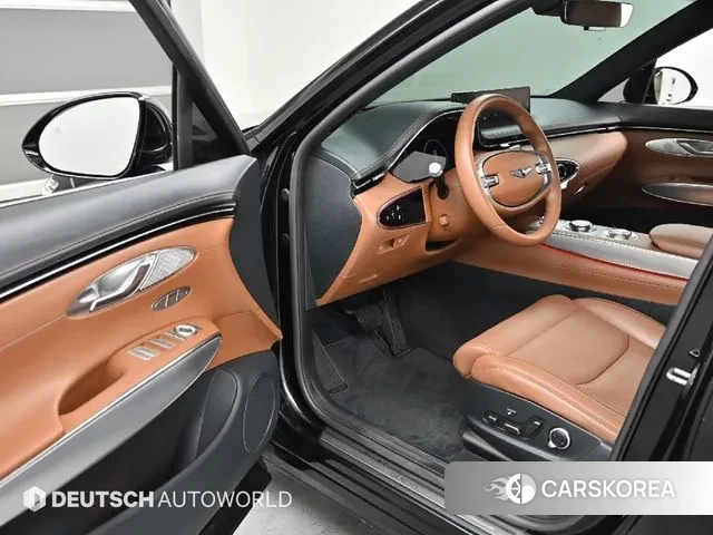 Genesis GV70 2021 Черный из Кореи, фото 2