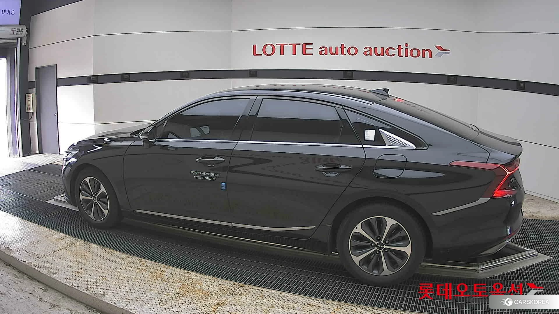 Kia K8 Hybrid 2022 Aurora Black Pearl из Кореи, фото 2