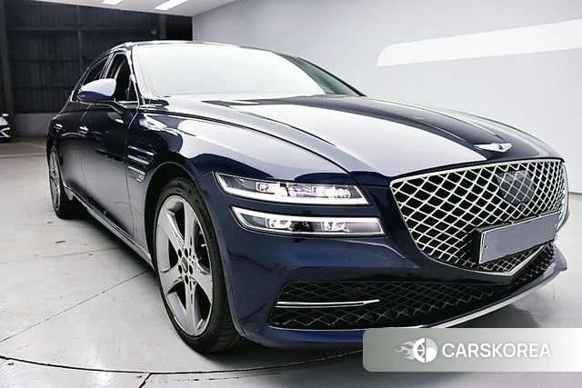 Genesis G80 (RG3) 2021 Синий из Кореи, фото 2