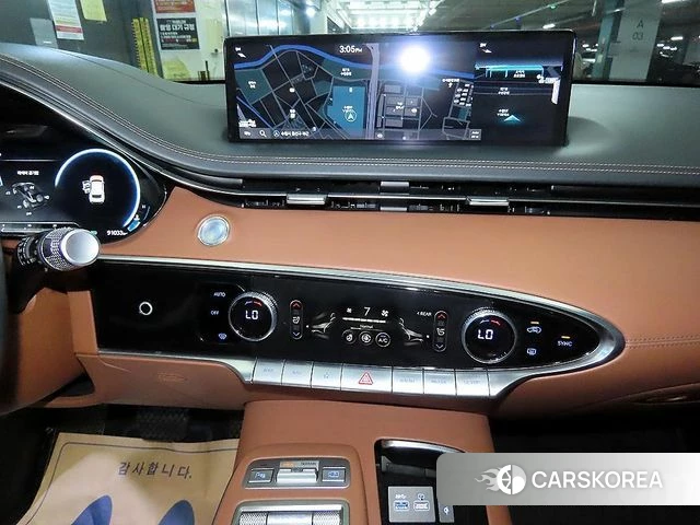 Genesis GV70 2021 Синий из Кореи, фото 2