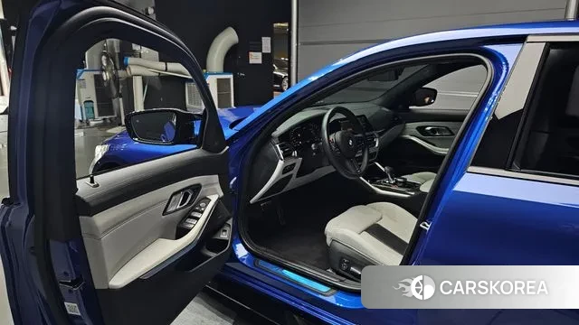 BMW M3 (G80) 2022 Синий из Кореи, фото 2