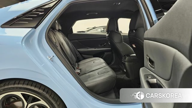 Hyundai The New Avante (CN7) 2024 Небесно-голубой из Кореи, фото 2