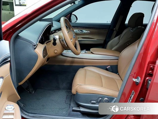 Genesis GV70 2021 Красный из Кореи, фото 2