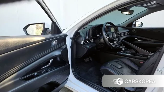 Hyundai Avante Hybrid (CN7) 2020 Белый из Кореи, фото 2