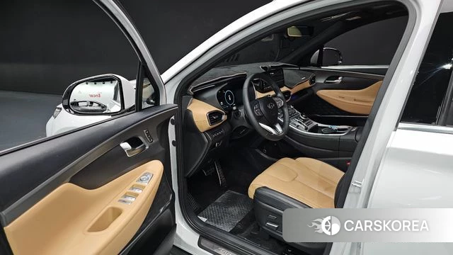 Hyundai The New Santa Fe 2022 Белый из Кореи, фото 2