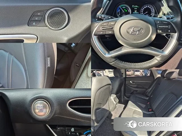 Hyundai Sonata Hybrid (DN8) 2021 Черный из Кореи, фото 2