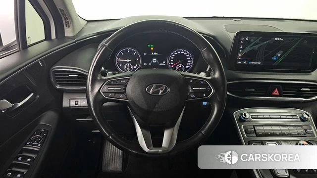 Hyundai The New Santa Fe 2022 Белый из Кореи, фото 2