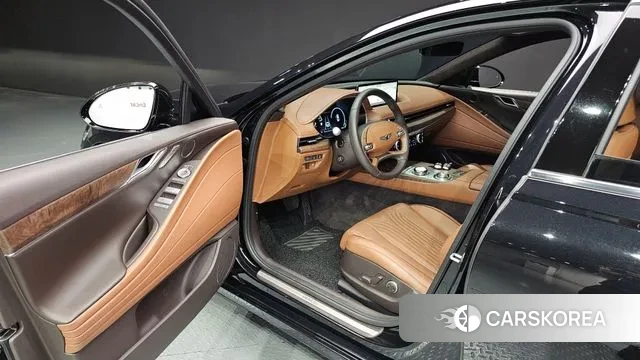 Genesis G80 (RG3) 2023 Черный из Кореи, фото 2