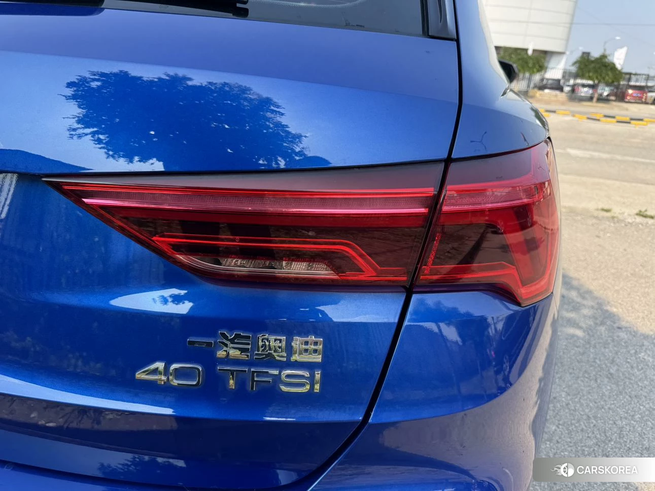 Audi Q3 2020 Синий из Китая, фото 2
