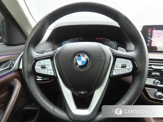 BMW 5 Series (G30) 2019 Синий из Кореи, фото 2