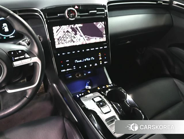 Hyundai Tucson Hybrid (NX4) 2023 Черный из Кореи, фото 2