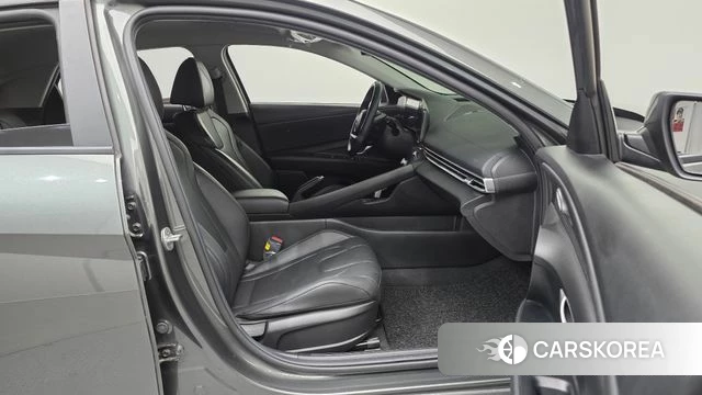 Hyundai Avante (CN7) 2022 Темно-зеленый из Кореи, фото 2