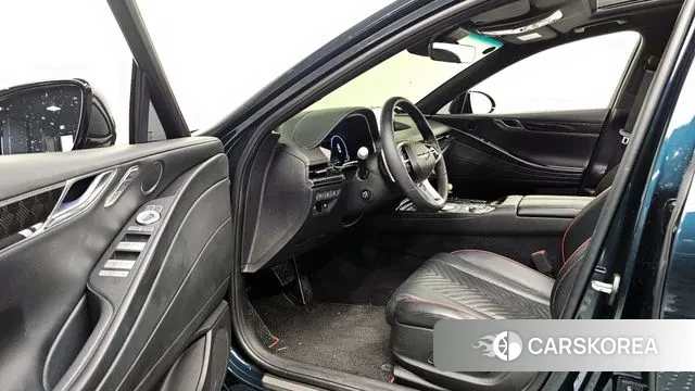 Genesis G80 (RG3) 2022 Синий нефрит из Кореи, фото 2