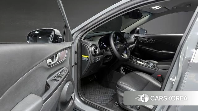 Hyundai Kona Electric 2019 Серебристо-серый из Кореи, фото 2