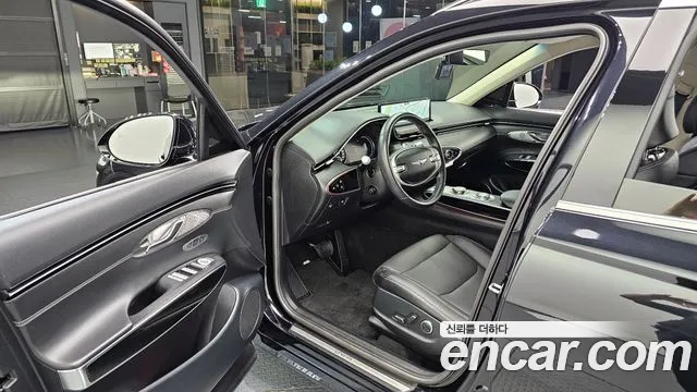 Genesis GV70 2021 Черный из Кореи, фото 2