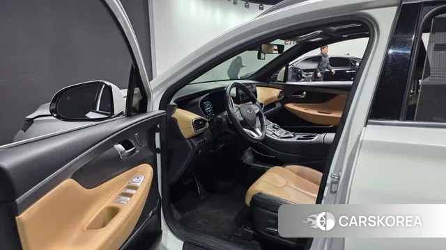 Hyundai The New Santa Fe 2021 Белый из Кореи, фото 2