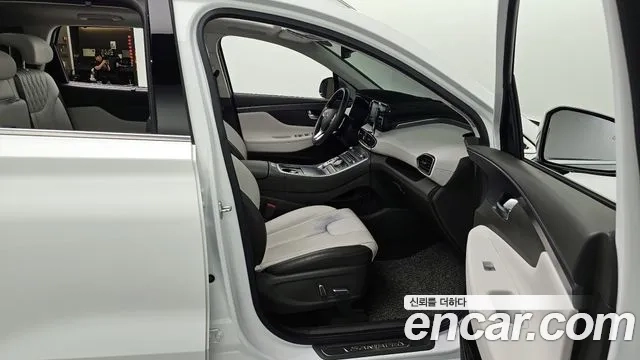 Hyundai The New Santa Fe 2021 Белый из Кореи, фото 2