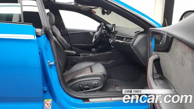 Audi RS5 (F5) 2021 Синий из Кореи, фото 2