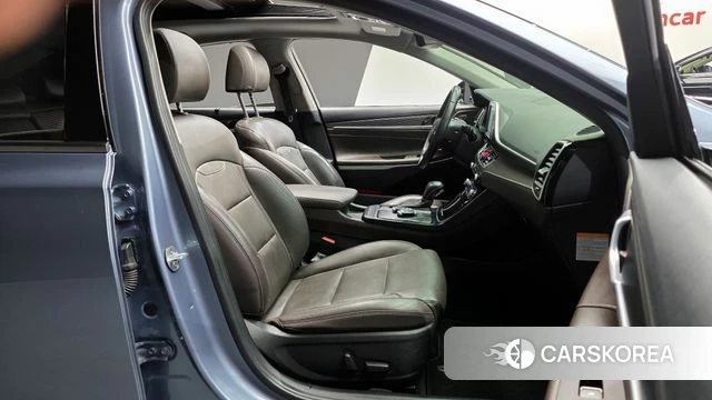 Hyundai Grandeur IG Hybrid 2018 Небесно-голубой из Кореи, фото 2