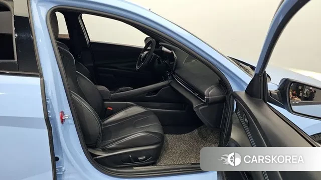 Hyundai Avante (CN7) 2022 Небесно-голубой из Кореи, фото 2