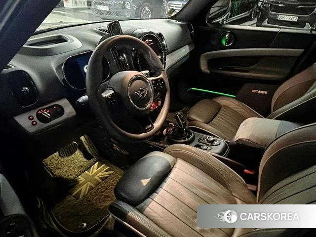 Mini Cooper S Countryman 2022 Небесно-голубой из Кореи, фото 2