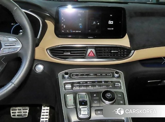Hyundai The New Santa Fe 2023 Белый из Кореи, фото 2
