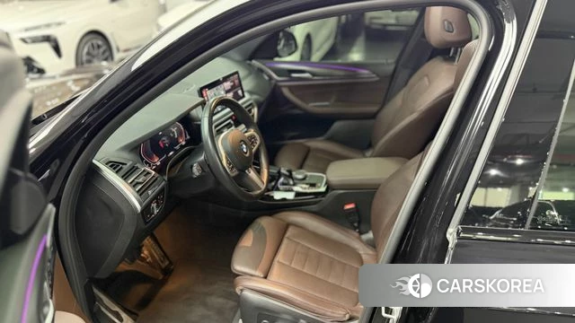 BMW X3 (G01) 2022 Черный из Кореи, фото 2
