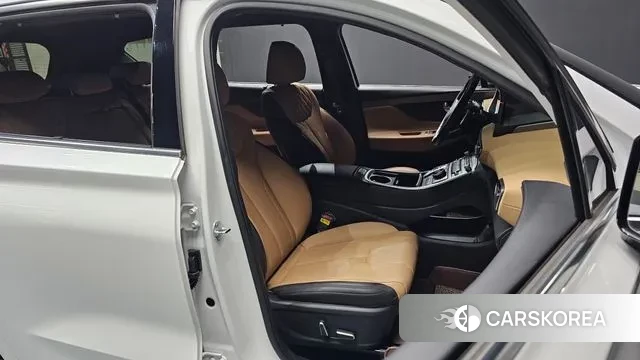 Hyundai The New Santa Fe 2023 Белый из Кореи, фото 2