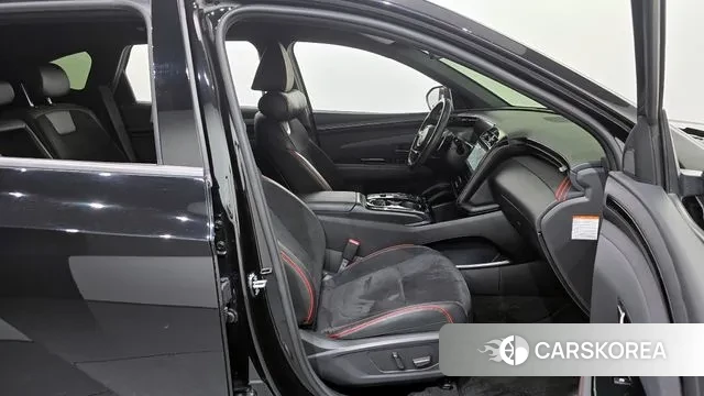 Hyundai Tucson Hybrid (NX4) 2021 Черный из Кореи, фото 2