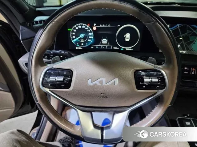 Kia K8 Hybrid 2023 Черный из Кореи, фото 2