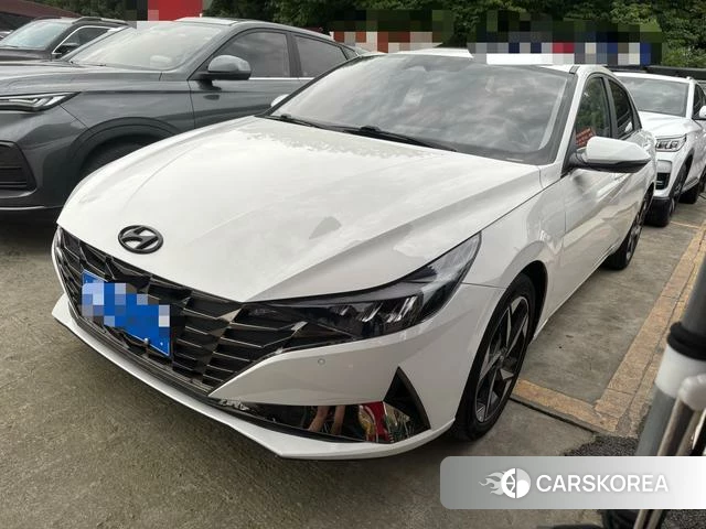 Hyundai Elantra 2021 Белый из Китая, фото 2