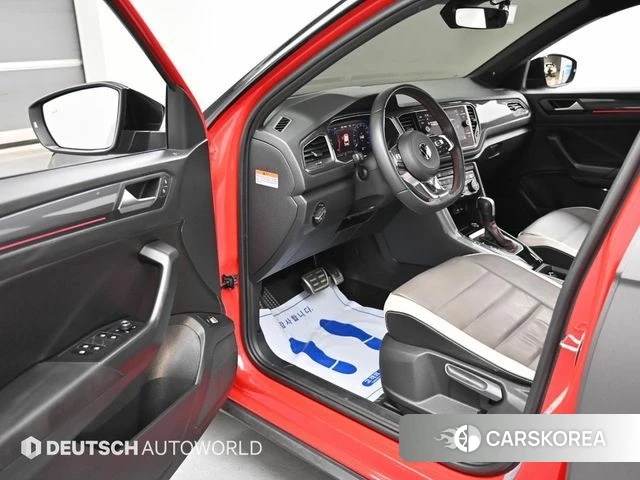 Volkswagen T-Roc 2021 Красный из Кореи, фото 2