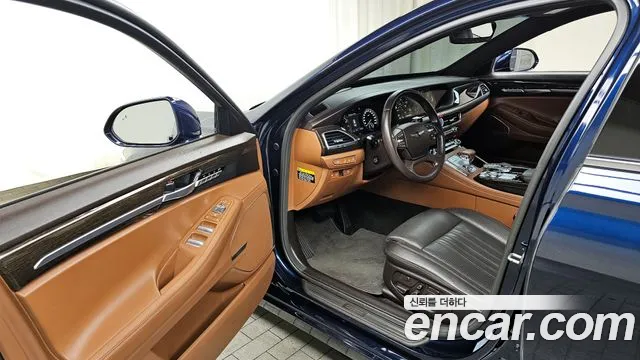 Genesis G90 2021 Синий из Кореи, фото 2