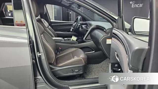 Hyundai Tucson Hybrid (NX4) 2021 Серый из Кореи, фото 2