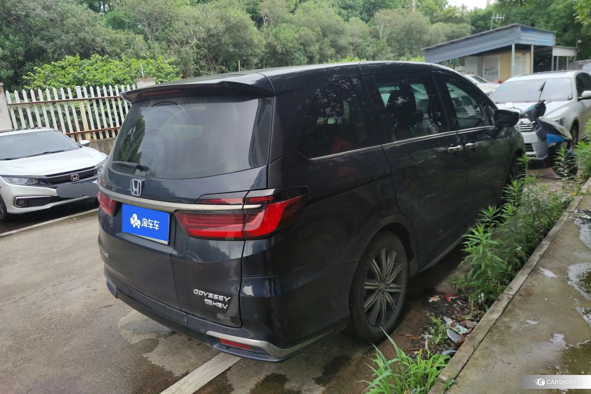 Honda Odyssey 2021 Синий из Китая, фото 2