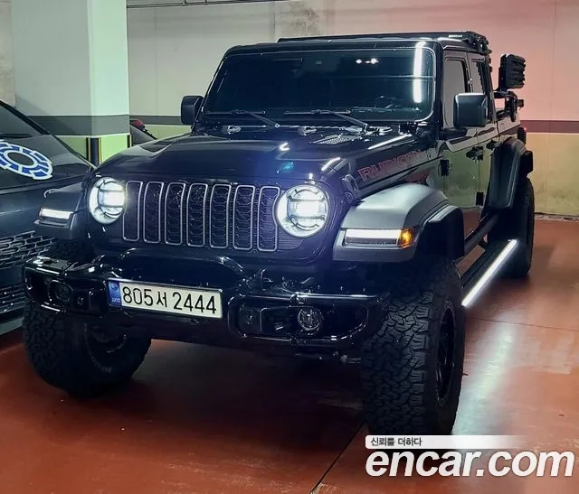 Jeep Gladiator (JT) 2021 Черный из Кореи, фото 2