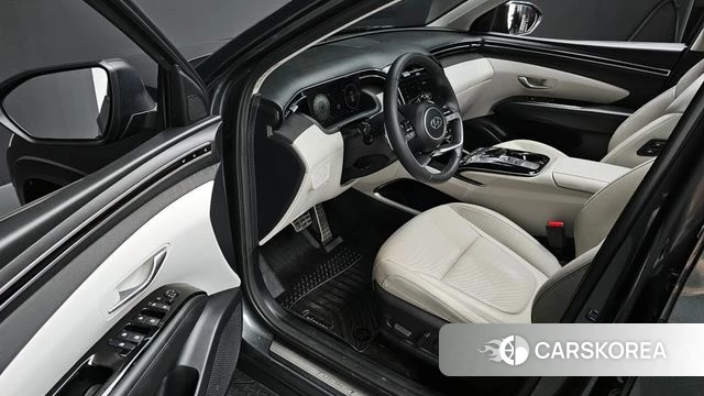 Hyundai Tucson Hybrid (NX4) 2021 Серый из Кореи, фото 2