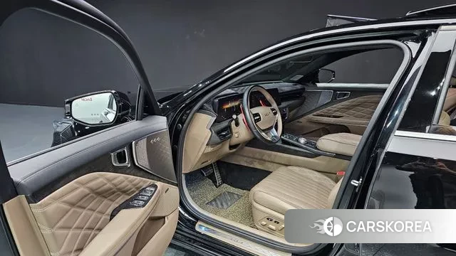 Kia K8 Hybrid 2021 Черный из Кореи, фото 2