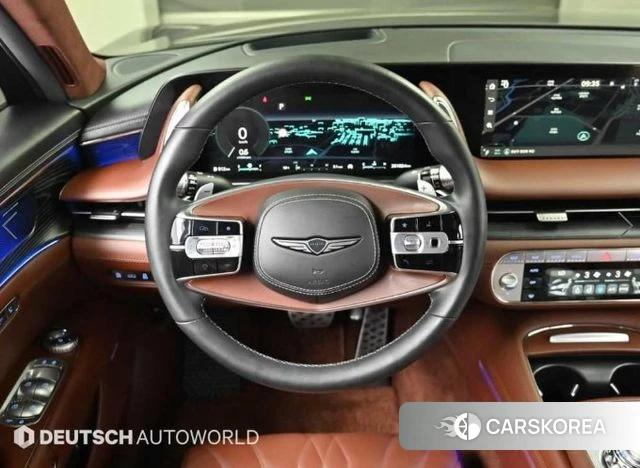 Genesis G90 (RS4) 2022 Светло-зеленый из Кореи, фото 2