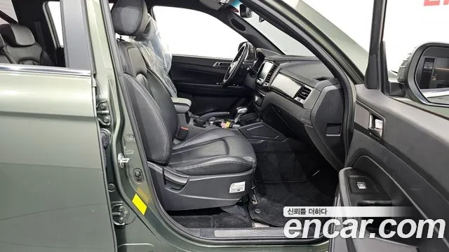 Ssangyong The New Rexton Sport 2022 Темно-зеленый из Кореи, фото 2