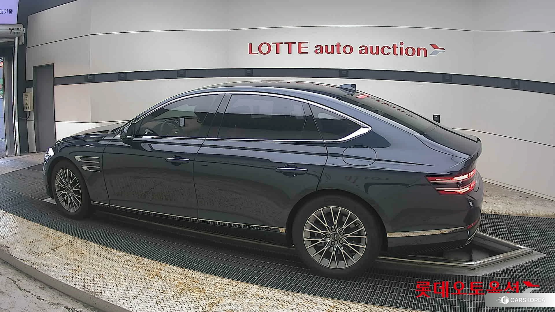Hyundai G80 2021 Tasman Blue из Кореи, фото 2
