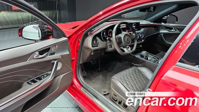 Kia Stinger Meister 2021 Красный из Кореи, фото 2