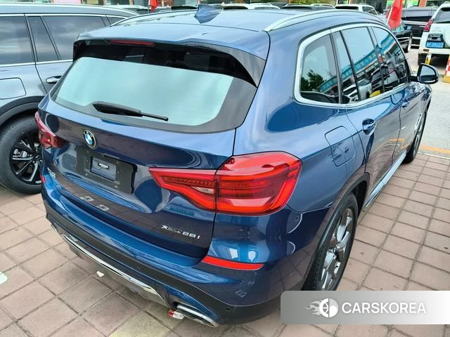 BMW X3 2021 Синий из Китая, фото 2