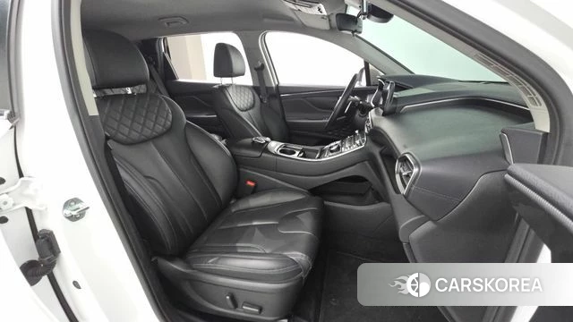 Hyundai The New Santa Fe 2021 Белый из Кореи, фото 2