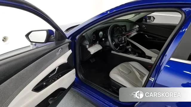 Hyundai Avante Hybrid (CN7) 2021 Синий из Кореи, фото 2