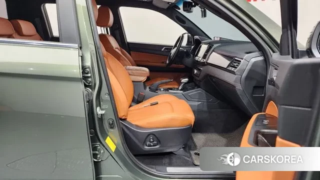 Ssangyong The New Rexton Sports Cannes 2021 Светло-зеленый из Кореи, фото 2