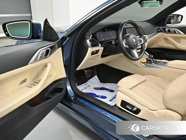 BMW 4 Series (G22) 2021 Синий из Кореи, фото 2