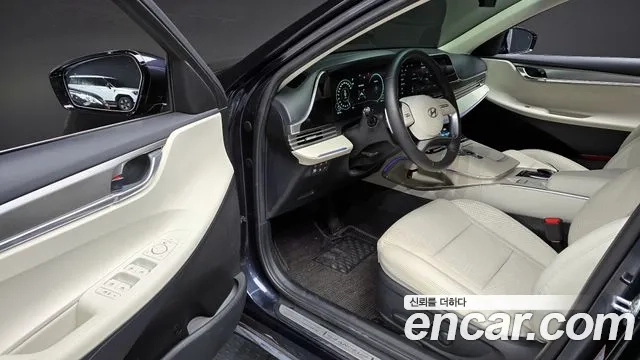 Hyundai The New Grandeur IG Hybrid 2021 Синий из Кореи, фото 2